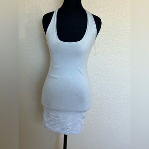 Women's White Sleeveless Top